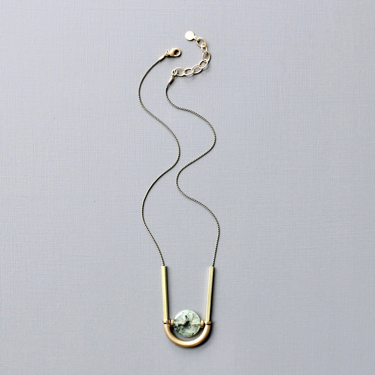 Geometric Quartz Necklace