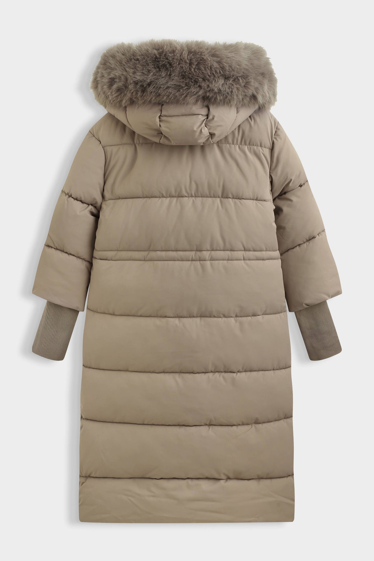 Long Quilted Puffer Jacket
