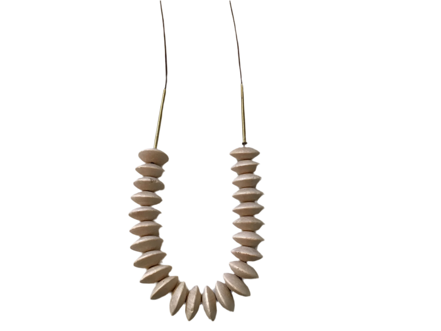 Wood Disk necklace