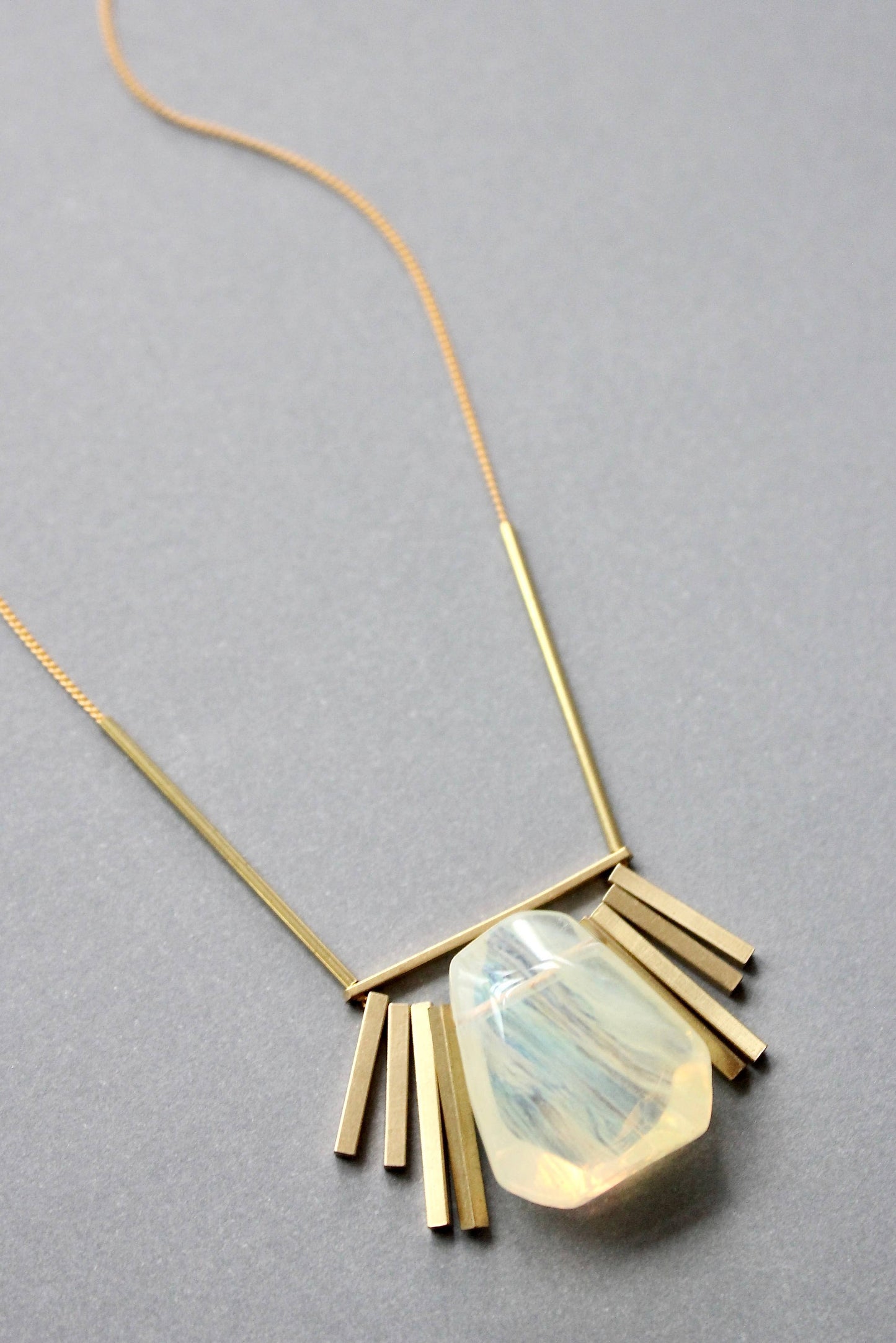 Rays Quartz Necklace