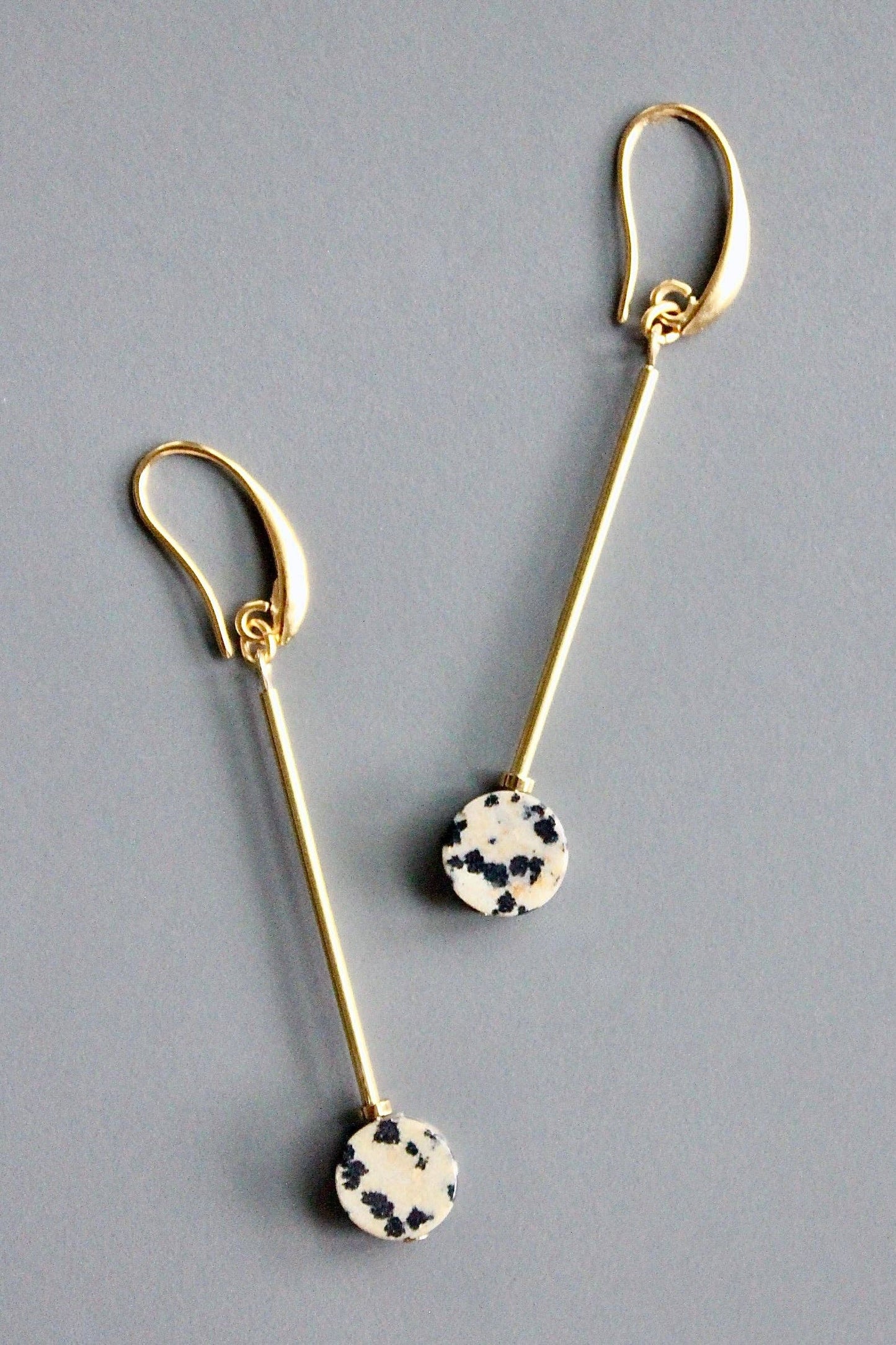 Dalmatian Jasper earrings