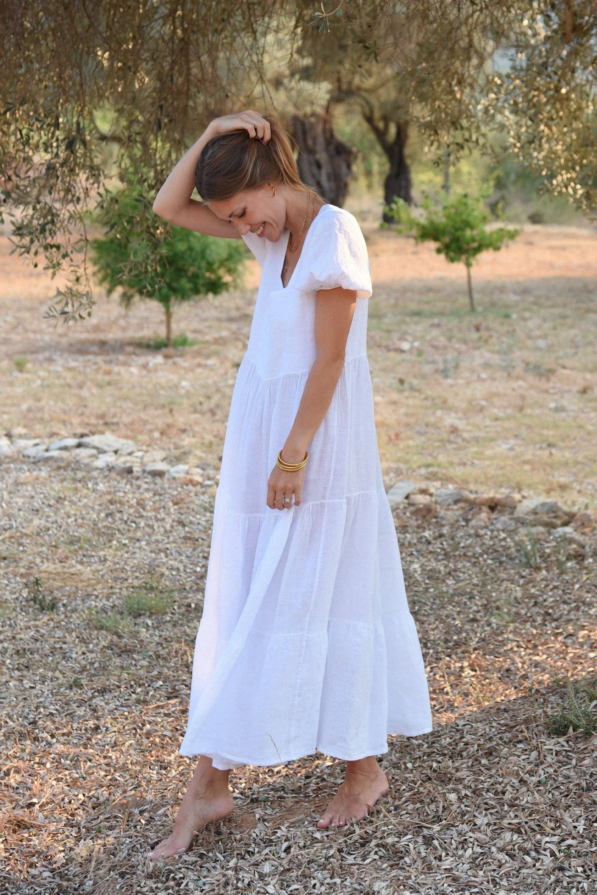 Linen Paloma Dress