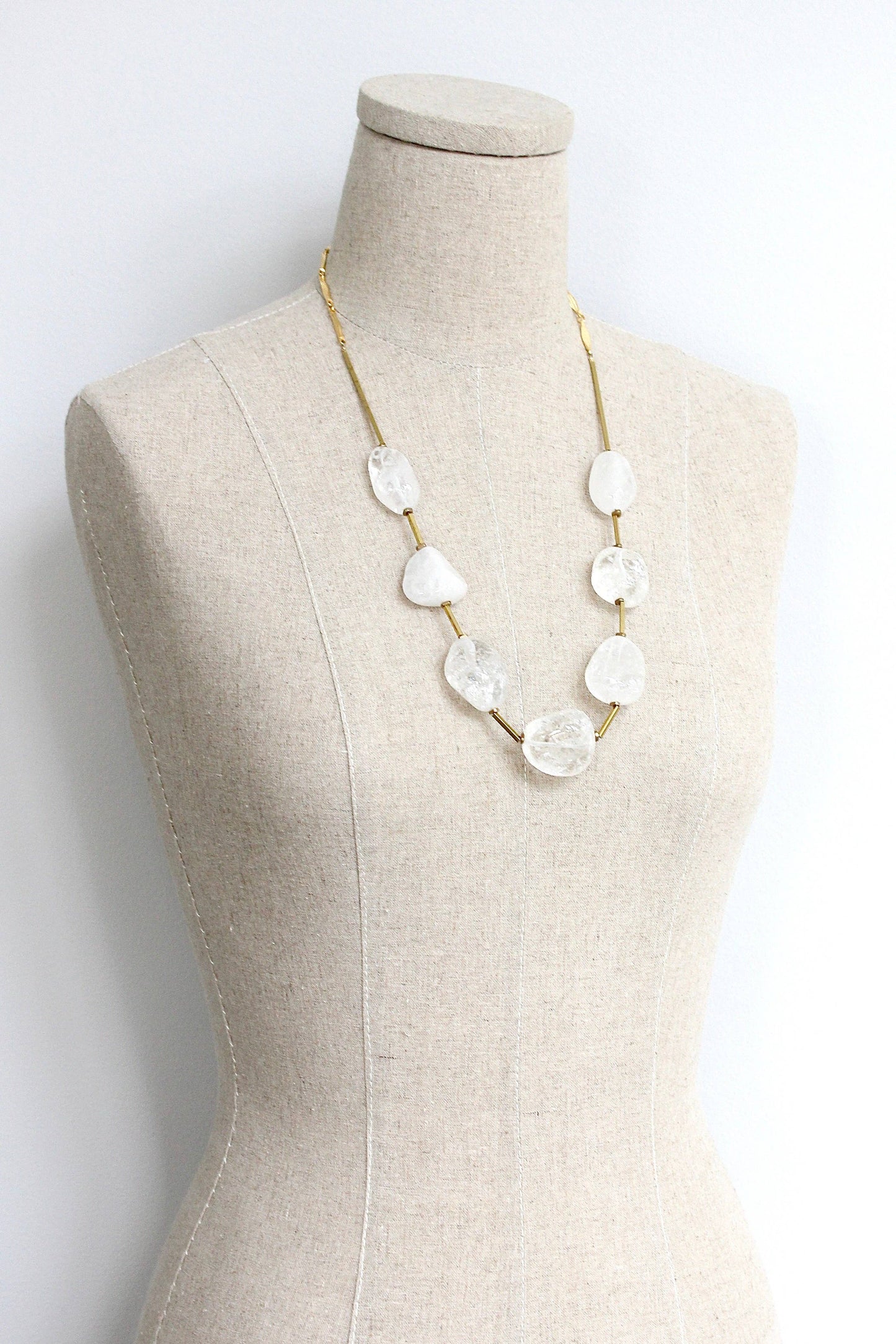 Quartz Nugget Necklace
