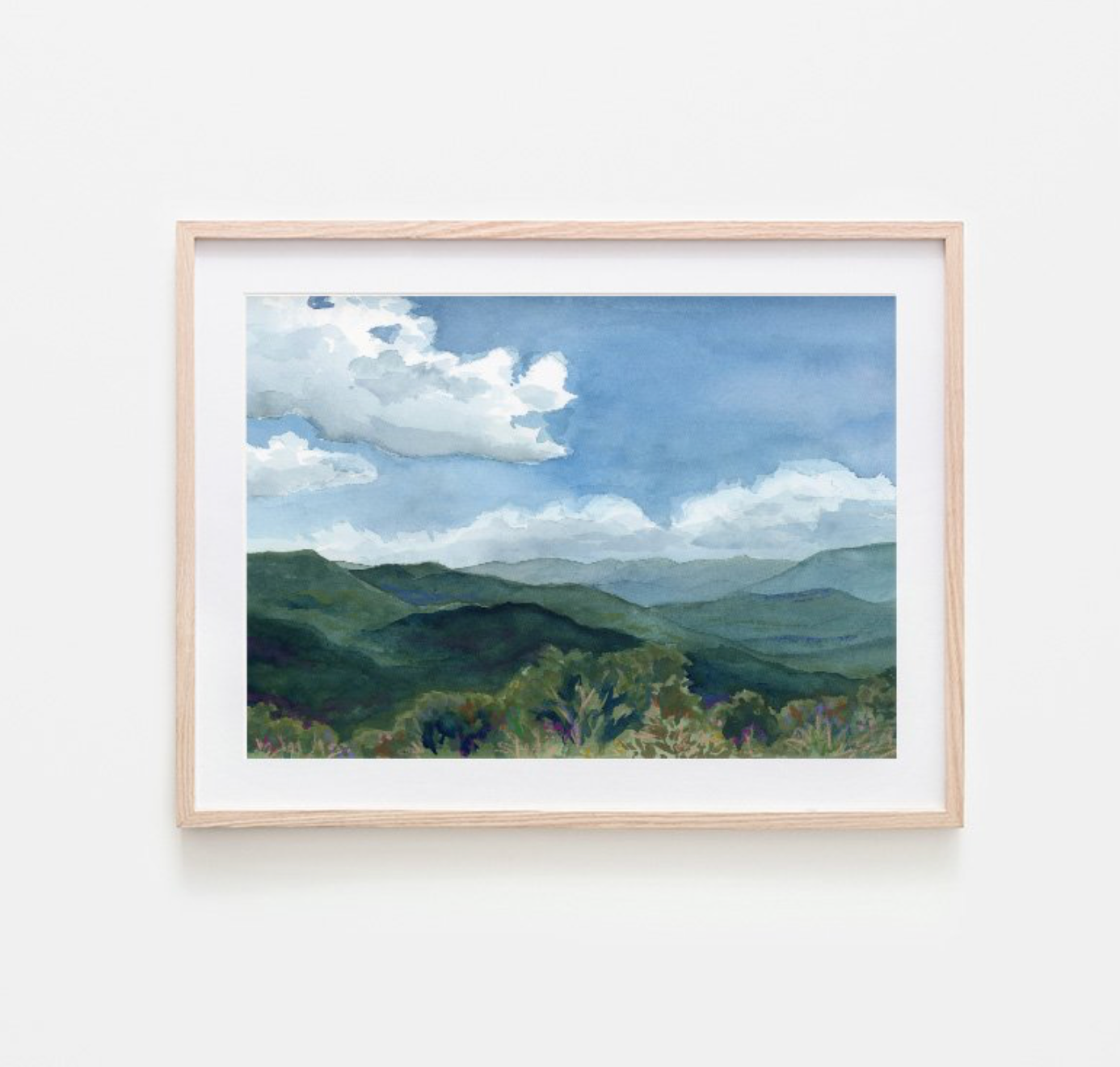 Blue Ridge Mountains - Giclée Fine Art Print