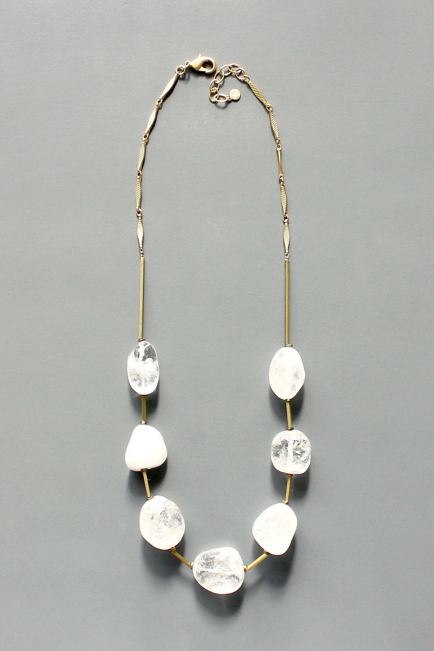 Quartz Nugget Necklace