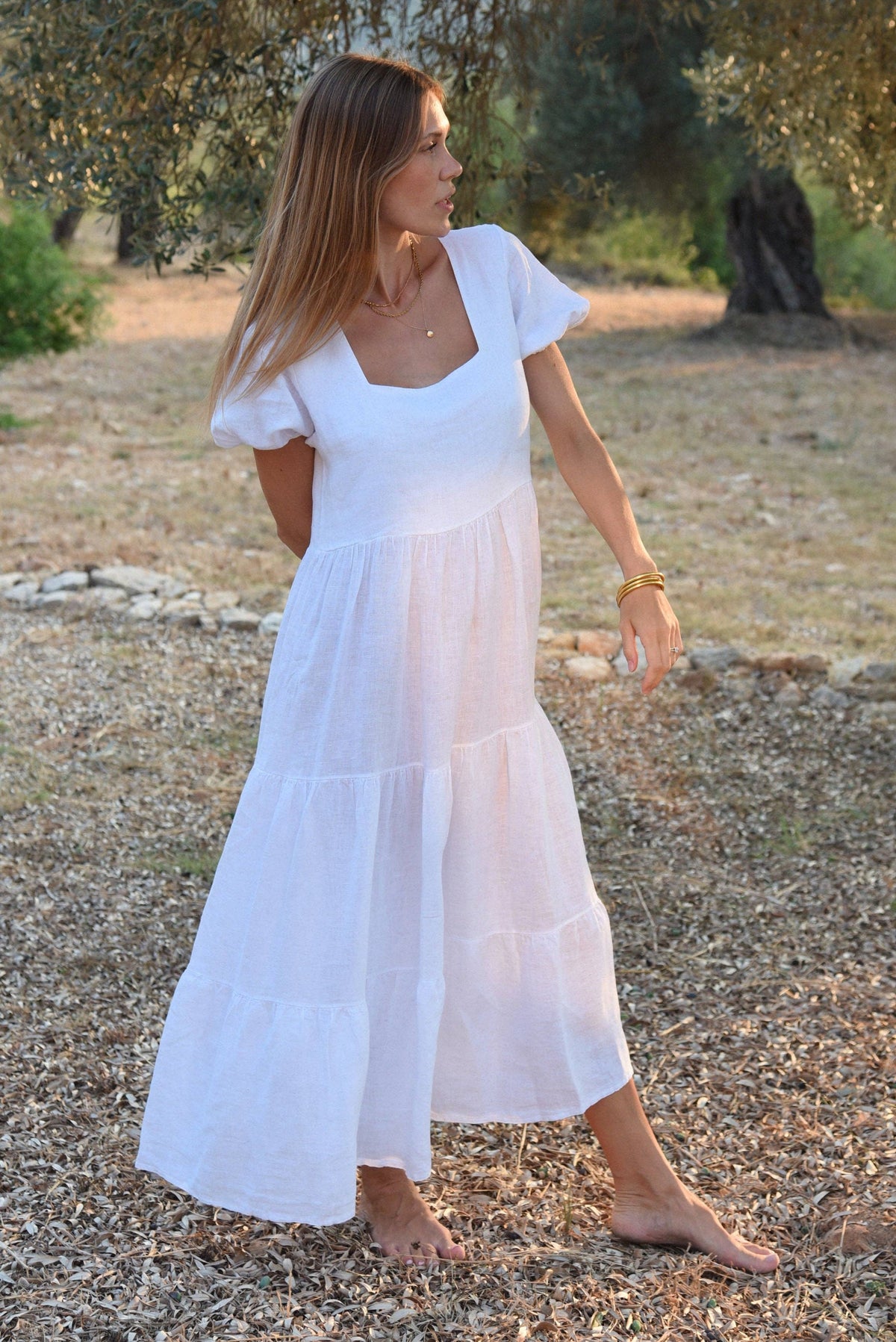 Linen Paloma Dress