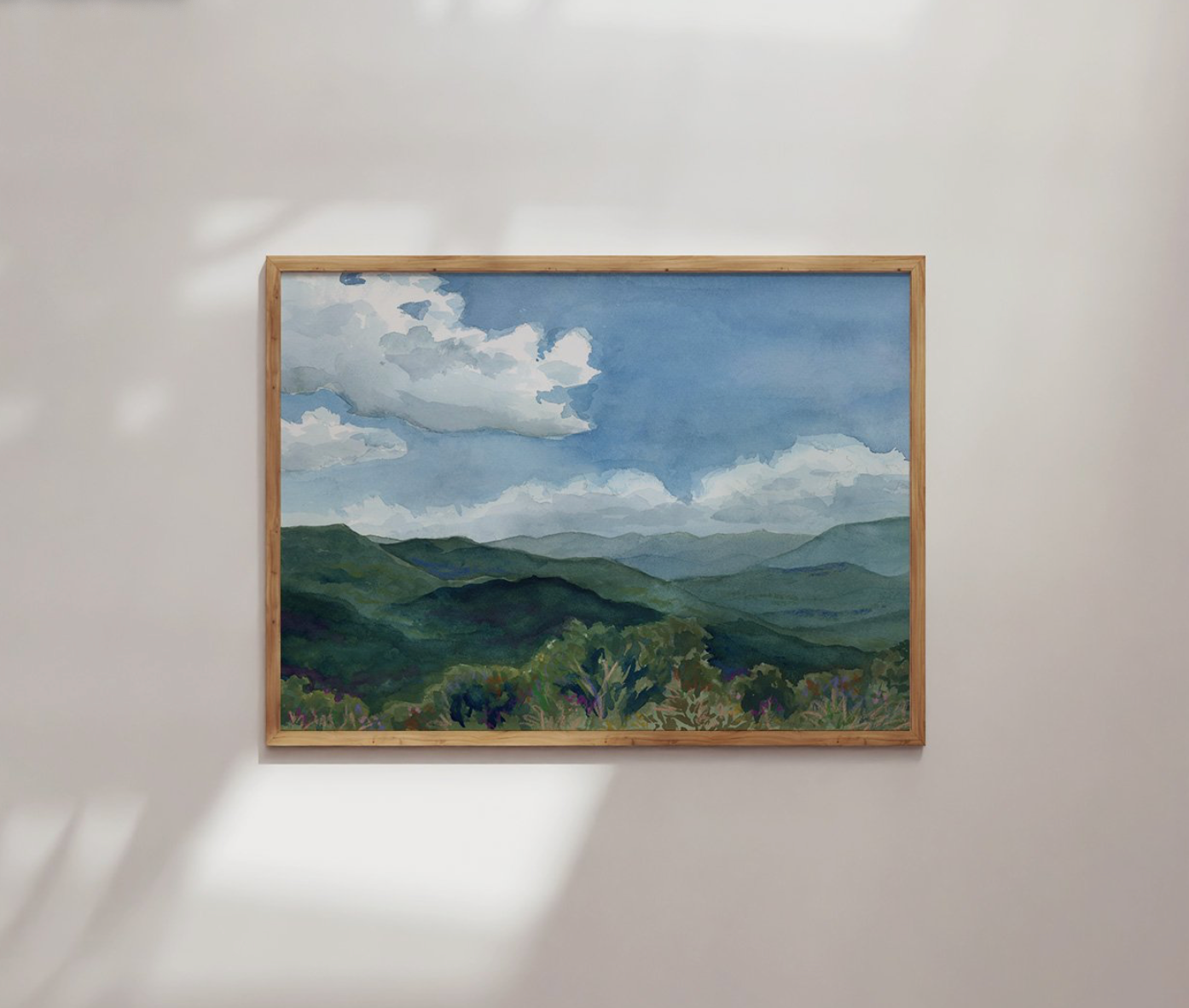 Blue Ridge Mountains - Giclée Fine Art Print